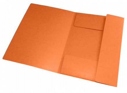 FOLDER ELAST 3 FLAP OXFORD TOPFILE+ W.PRINT A4 ORANGE