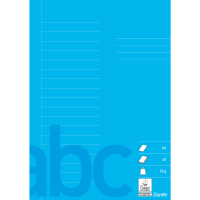 Bantex Skoleh&aelig;fte A4 18 Linjer, Bl&aring; Bantex Skoleh&aelig;fte A4 18 Linjer, Bl&aring;