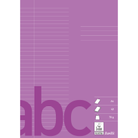 Bantex Skoleh&aelig;fte A4 32 Linjer, Lilla Bantex Skoleh&aelig;fte A4 32 Linjer, Lilla