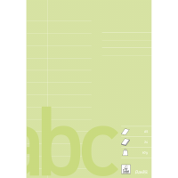Bantex Skoleh&aelig;fte A5 13 Linjer P&aring; 2. Side, Lime Bantex Skoleh&aelig;fte A5 13 Linjer P&aring; 2. Side, Lime