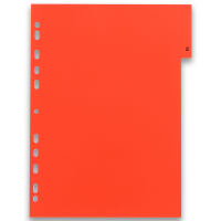 Faneblade numeriske A4 12 faner PP 12/100 assorteret Faneblade numeriske A4 12 faner PP 12/100 assorteret