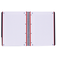 Projektmappe Oxford Students Dobbeltspiral A4+ 200 sider store kvadrater 5 mm små kvadrater Projektmappe Oxford Students Dobbeltspiral A4+ 200 sider store kvadrater 5 mm små kvadrater