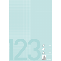 Bantex Skoleh&aelig;fte A4 32S 70G 5X5, Mint Bantex Skoleh&aelig;fte A4 32S 70G 5X5, Mint