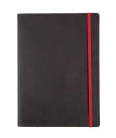 Denne Oxford Black n' Red notesbog er sat sammen af nummererede sider lavet af unikt Optik Paper med Denne Oxford Black n' Red notesbog er sat sammen af nummererede sider lavet af unikt Optik Paper med syet ryg for holdbarhed og et elegant softcover-omsla