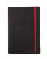 Denne Oxford Black n' Red notesbog er sat sammen af nummererede sider lavet af unikt Optik Paper med Denne Oxford Black n' Red notesbog er sat sammen af nummererede sider lavet af unikt Optik Paper med syet ryg for holdbarhed og et elegant softcover-omsla