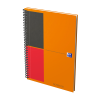 Notebook Oxford International Notesbog, dobbeltspiral, B5, 160 sider, linjeret Notebook Oxford International Notesbog, dobbeltspiral, B5, 160 sider, linjeret