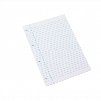 Bantex standardblok, A4, linjeret, hullet 2-pakk Bantex standardblok, A4, linjeret, hullet 2-pakk