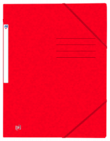 OXFORD Top File+-samlemappe med elastikker og 3 flapper A4 r&oslash;d FilmX10 OXFORD Top File+-samlemappe med elastikker og 3 flapper A4 r&oslash;d FilmX10
