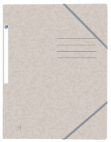 OXFORD Top File+-samlemappe med elastikker og 3 flapper A4 beige OXFORD Top File+-samlemappe med elastikker og 3 flapper A4 beige