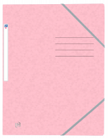 OXFORD Top File+-samlemappe med elastikker og 3 flapper A4 pastellyser&oslash;d OXFORD Top File+-samlemappe med elastikker og 3 flapper A4 pastellyser&oslash;d