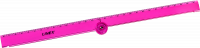 Linex Ruler Folden 15/30cm Trans. Pink