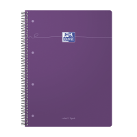 OXFORD Smart A4+ notesbog med blødt omslag og dobbeltspiral, 160 linjerede sider, fås i assorterede OXFORD Smart A4+ notesbog med blødt omslag og dobbeltspiral, 160 linjerede sider, fås i assorterede klare farver, Scribzee-kompatibel