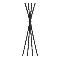 UNILUX TOTEM sort stumtjener UNILUX TOTEM sort stumtjener