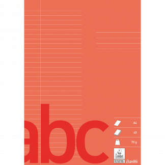 Bantex Skoleh&aelig;fte A4 32 Linjer, R&oslash;d Bantex Skoleh&aelig;fte A4 32 Linjer, R&oslash;d