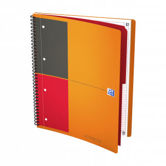Activebook Oxford International Notesbog med PP omslag og dobbeltspiral, A4+, 160 sider, linjeret Activebook Oxford International Notesbog med PP omslag og dobbeltspiral, A4+, 160 sider, linjeret