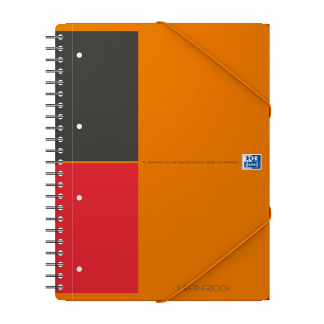Meetingbook Oxford International Notesbog i PP omslag og dobbeltspiral A4+, 160 sider, linjeret Meetingbook Oxford International Notesbog i PP omslag og dobbeltspiral A4+, 160 sider, linjeret