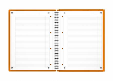 Meetingbook Oxford International Notesbog i PP omslag og dobbeltspiral A4+, 160 sider, linjeret Meetingbook Oxford International Notesbog i PP omslag og dobbeltspiral A4+, 160 sider, linjeret