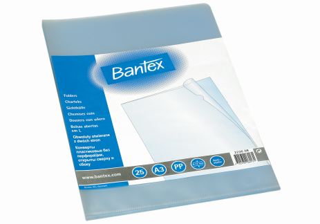 Bantex Chartek A3 0,12 Mm, Transparent Bantex Chartek A3 0,12 Mm, Transparent