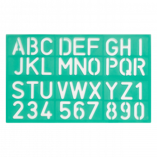 Linex 8500S Skriftskabelonsæt Linex 8500S Skriftskabelonsæt