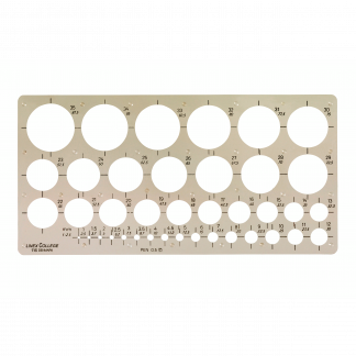 Linex College 116 Cirkelskabelon Linex College 116 Cirkelskabelon