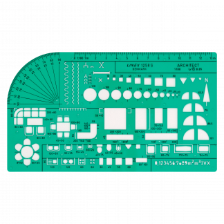 Linex 1258S Universal Arkitektskabelon Linex 1258S Universal Arkitektskabelon