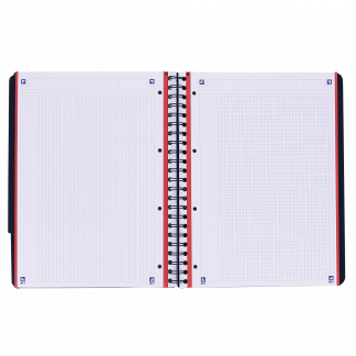 Projektmappe Oxford Students Dobbeltspiral A4+ 200 sider store kvadrater 5 mm små kvadrater Projektmappe Oxford Students Dobbeltspiral A4+ 200 sider store kvadrater 5 mm små kvadrater