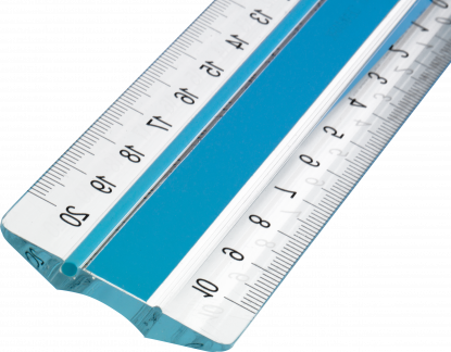 Lineal Linex Super 20Cm Akryl Lys Bl&aring; Lineal Linex Super 20Cm Akryl Lys Bl&aring;