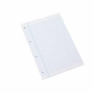 Bantex standardblok, A4, linjeret, hullet 2-pakk Bantex standardblok, A4, linjeret, hullet 2-pakk
