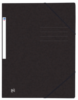 OXFORD Top File+-samlemappe med elastikker og 3 flapper A3 sort FilmX10 OXFORD Top File+-samlemappe med elastikker og 3 flapper A3 sort FilmX10