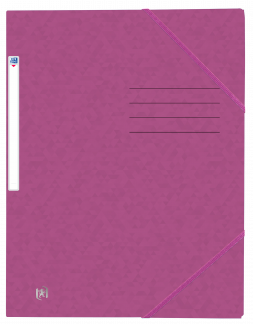 OXFORD Top File+-samlemappe med elastikker og 3 flapper A4 lilla OXFORD Top File+-samlemappe med elastikker og 3 flapper A4 lilla