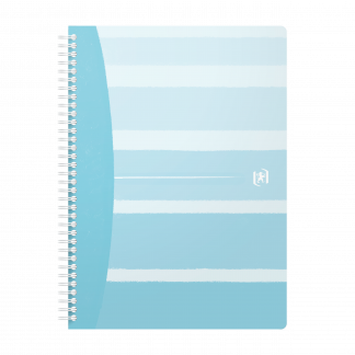 OXFORD Iconic B5-notesbog med bl&oslash;dt omslag og dobbelttr&aring;d, linjeret, 120 sider, assorterede design, OXFORD Iconic B5-notesbog med bl&oslash;dt omslag og dobbelttr&aring;d, linjeret, 120 sider, assorterede design, Scribzee-aktiveret