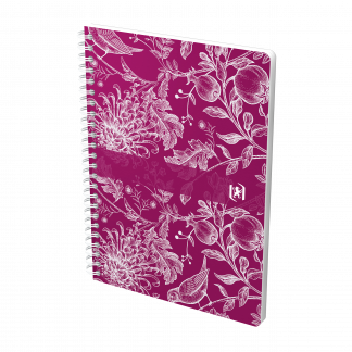 OXFORD Romance A5-notesbog med blødt omslag og dobbeltspiral, 120 linjerede sider, fås i assorterede OXFORD Romance A5-notesbog med blødt omslag og dobbeltspiral, 120 linjerede sider, fås i assorterede design, SCRIBZEE-kompatibel