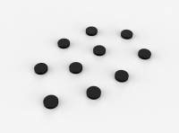 Magneter, sort, 10-pak