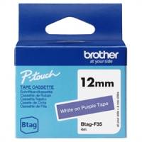  BTAG / 12mm / White Text / Purple Tape