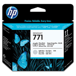 HP 771 Photo black/light gray printhead