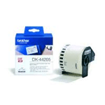  DK-rulle / 62mm / Hvid papirtape