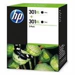 Black 2-Packs No.301XL (D8J45AE)
