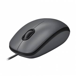  M100 Optical Mouse, USB, Sort