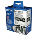  DK-rulle / 29mm / Hvid plastiktape