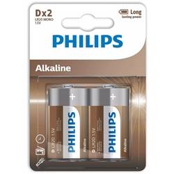  Alkaline D / LR20 Batteri 2 stk