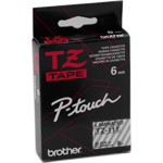  TZ-tape / 6mm / Black Text / Yellow Tape