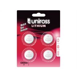  Coincell Battery CR2032 4 stk