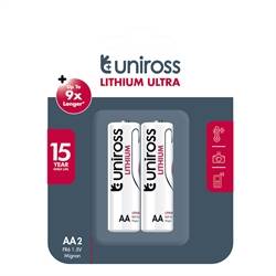  Lithium Battery AA / FR6 3000Ah 2 stk