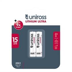  Lithium Battery AAA / FR3 1250mAh 2 stk