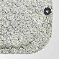 StandUp CIRCLE 53 x 77 cm grey