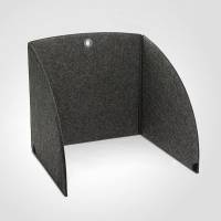 StandUp FOKUS Bordsk&aelig;rm 55 cm sort