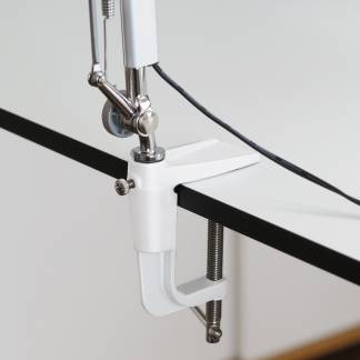 LU Valencia Desk Clamp White