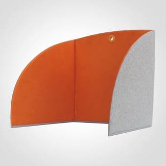 StandUp SCREEN bordsk&aelig;rm 58 cm gr&aring;/orange