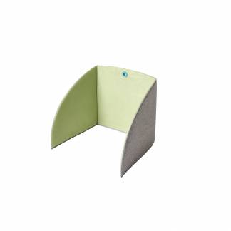 StandUp SCREEN bordsk&aelig;rm 58 cm gr&aring;/gr&oslash;n