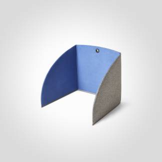 SU Bordskærm blå 58 cm